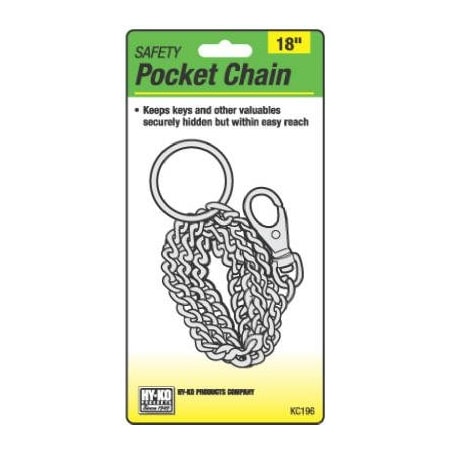 Hy-Ko Prod 18 Safe Pock Chain KC196